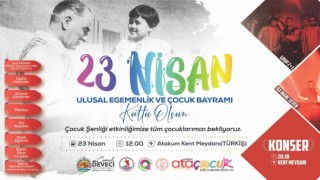 Atakum Belediyesinden 23 Nisanda “Çocuk Şenliği”