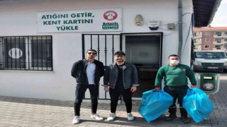 Atık getirene, Kent Kart yüklemesi