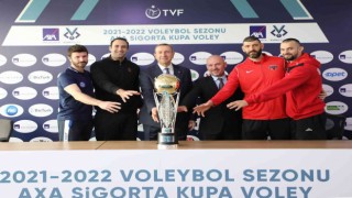 AXA Sigorta Kupa Voley erkekler final etabı basın toplantısı gerçekleşti