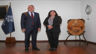 Aydın Büyükşehir Belediye Başkanı Çerçioğlu, Başkan Karaları ağırladı