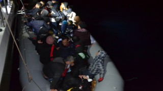 Aydında 28 düzensiz göçmen kurtarıldı