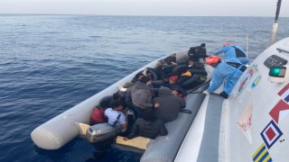 Aydında 56 düzensiz göçmen kurtarıldı, 58 göçmen yakalandı