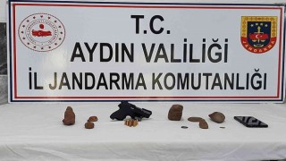 Aydında Mezopotamya dönemi eserler yakalandı