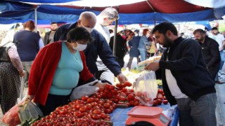 Aydında semt pazarlarının ateşi düştü