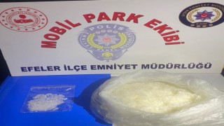 Aydında yarım kilo uyuşturucu madde ele geçirildi