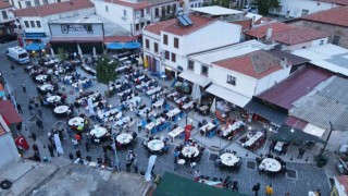 Ayvalık Belediyesinden 1500 kişilik dev iftar