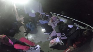 Ayvalıkta 39 düzensiz göçmen yakalandı
