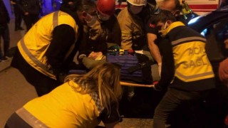 Bağdat Caddesinde feci kaza: İki otomobilin çarpıştığı kazada 3 kişi yaralandı