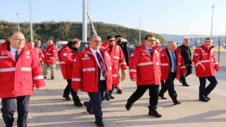 Bakan Dönmez, Filyos Limanında incelemelerde bulundu