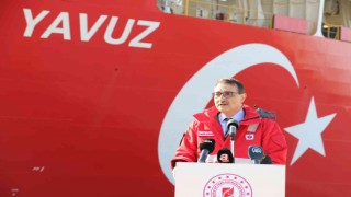 Bakan Dönmez, Yavuz Sondaj Gemisini yeni görevine uğurladı