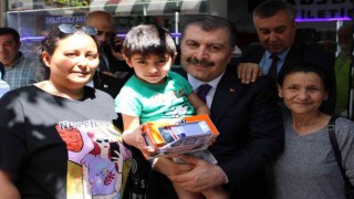 Bakan Kocaya Aydında yoğun ilgi