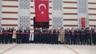 Bakan Soylu, şehidin adının verildiği caminin açılışını yaptı