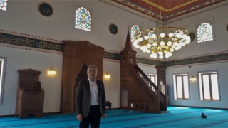 Bakan Soylunun açılışını yaptığı cami hem Selçuklu hem de Osmanlı mimarisini yansıtıyor