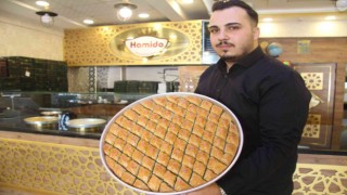 Baklavacıların bayram mesaisi başladı