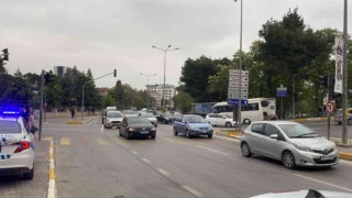 Balıkesirde bayram öncesinde trafik yoğunluğu
