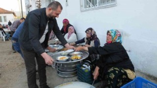 Balıkesirde çiftçiler iki yıl aradan sonra iftarda buluştu