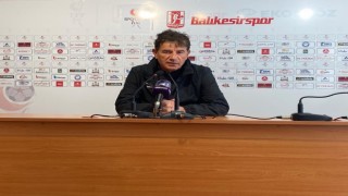 Balıkesirspor - Büyükşehir Belediye Erzurumspor maçın ardından