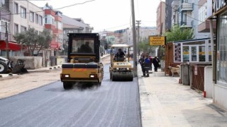 Bandırma Belediyesi yol çalışmalarını hızlandırdı