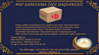 Bandırma MHPden gönül seferberliği