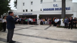 Başkan Aras, belediye personeli ile bayramlaştı