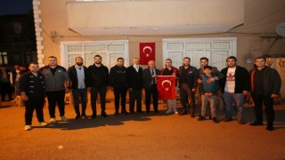 Başkan Aygün, Mehmetçikleri askere uğurladı