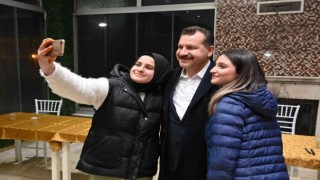 Başkan Başkan Yılmaz engelli Sabri ile sıkı dost oldu