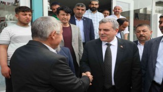 Başkan Beyazgül Ceylanpınar ve Viranşehirde temaslarda bulundu