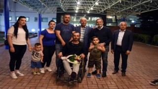 Başkan Bozdoğan, Tarsuslu gaziyi karşıladı