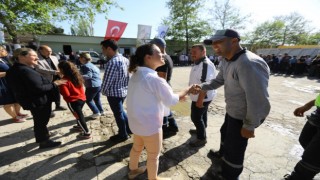 Başkan Ceritoğlu Sengelden işçilere ikramiye müjdesi