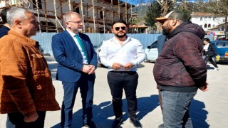 Başkan Ceyhunun Şaphane ziyareti