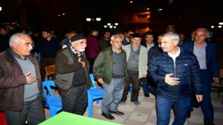 Başkan Çınar, Dilek sakinleriyle bir araya geldi
