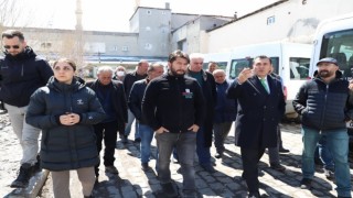 Başkan Demir, Kars Garajını gezdi
