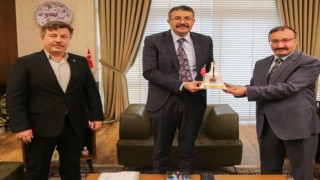 Başkan Doğan, Vali Çeliki 100. yıl dönümü etkinlikleri hakkında bilgilendirdi