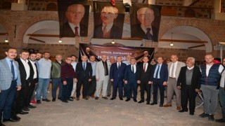 Başkan Ergün, MHPnin iftarında partililerle buluştu