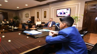 Başkan Ertuğrul Çetin, koltuğunu devretti