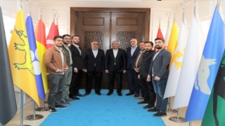 Başkan Güdere iş adamlarından istişare ziyareti