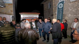 Başkan Kavuş Ramazanda mahalle ziyaretlerini sürdürüyor