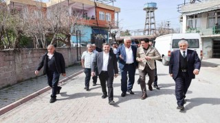 Başkan Kocaispir Solaklıda çalışmaları denetledi