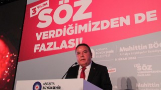 Başkan Muhittin Böcek: "Görev sürem dolmadan 77 değil, 142 projeyi bitireceğiz"
