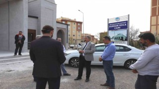 Başkan Palancıoğlu yeni yapılan cami çalışmalarını yerinde inceledi