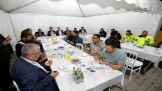 Başkan Taban polis memurlarıyla iftar sofrasında buluştu