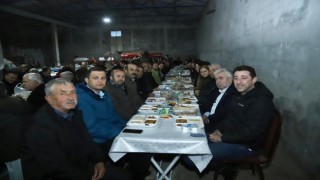 Başkan Tosun, kırsal mahalle sakinleriyle iftar yemeğinde bir araya geldi