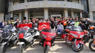 Başkan Tütüncü, motosikletçileri ‘Zafer Sürüşüne uğurladı