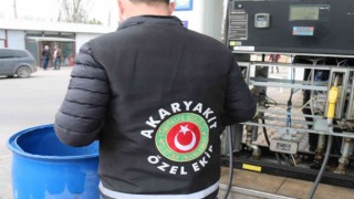 Başkentte kaçak akaryakıt satışı yapan istasyonlara operasyon