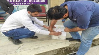 Batmanda şehitlerin adını taşıyan gıda kolileri yoksul ve yetim ailelere dağıtıldı