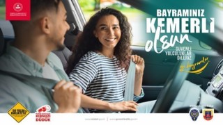 Bayram yolculukları öncesi emniyet kemeri uyarısı