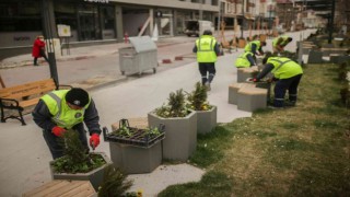 Bekir Avlupınar Caddesi farklı bir görünüme kavuştu