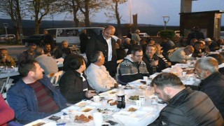 Belediye personelleri iftarda buluştu