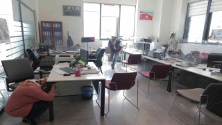 Belediyede deprem tatbikatı