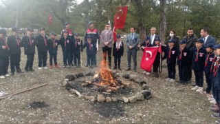 Berit Dağının izcileri doğada